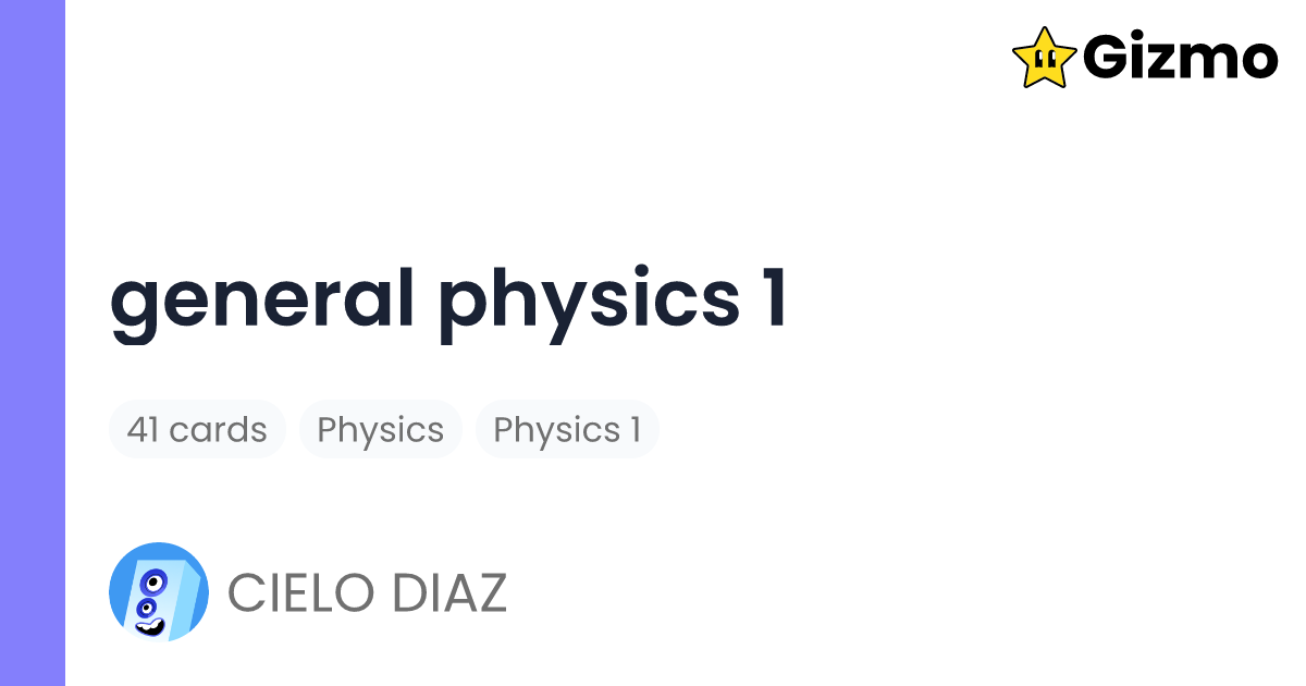 general-physics-1-flashcards