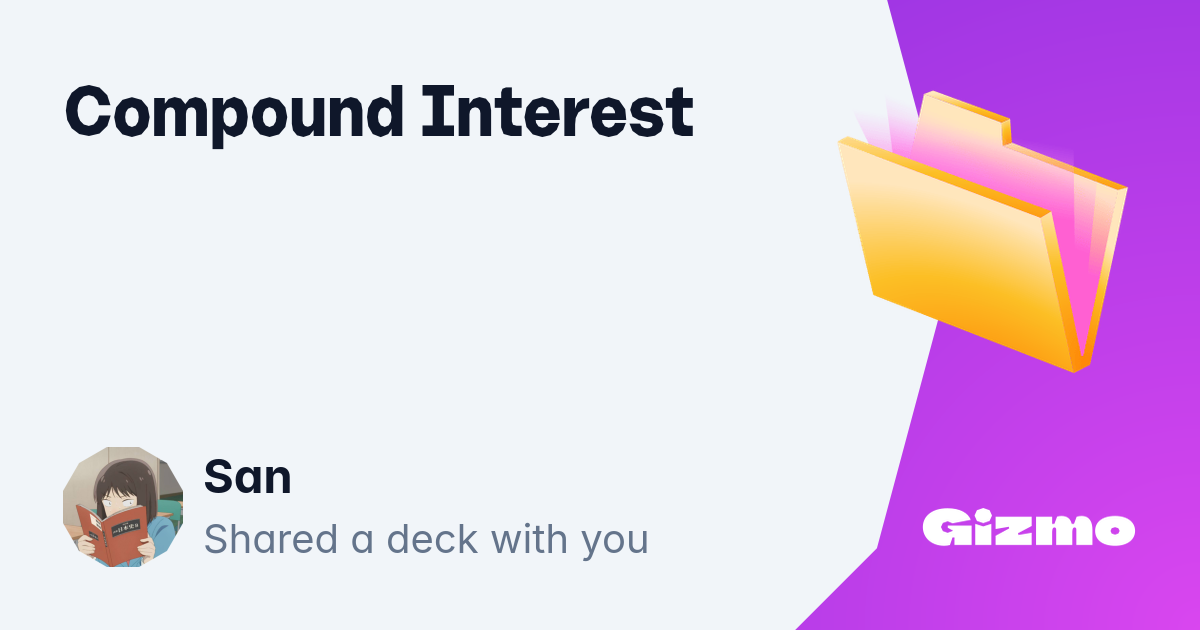 compound-interest-flashcards