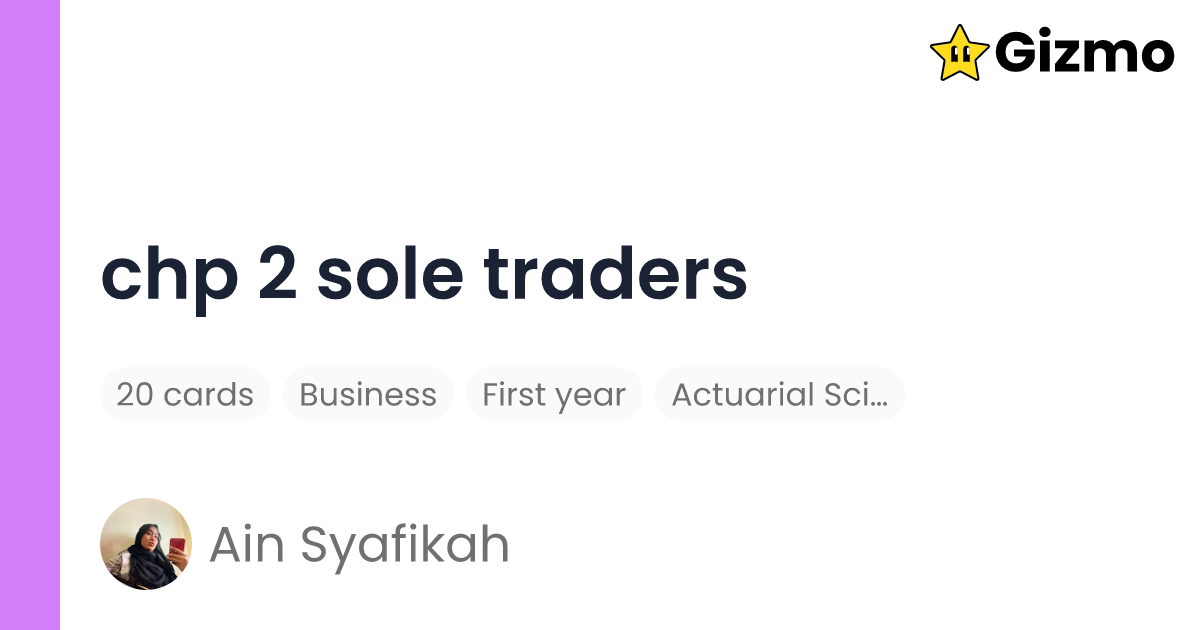 chp-2-sole-traders-flashcards