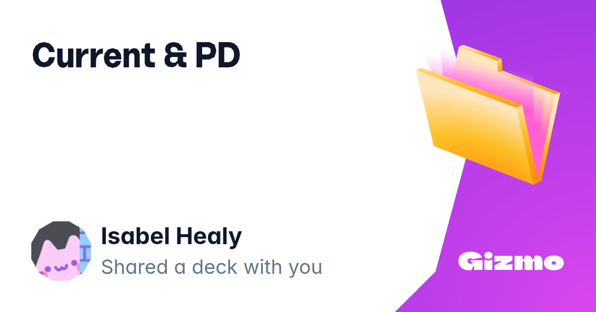 Current Pd Flashcards Current pd flashcards