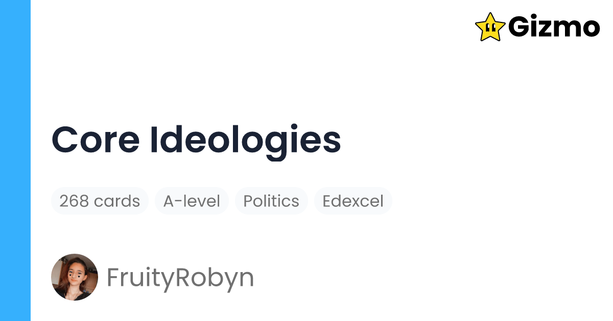 core-ideologies-flashcards