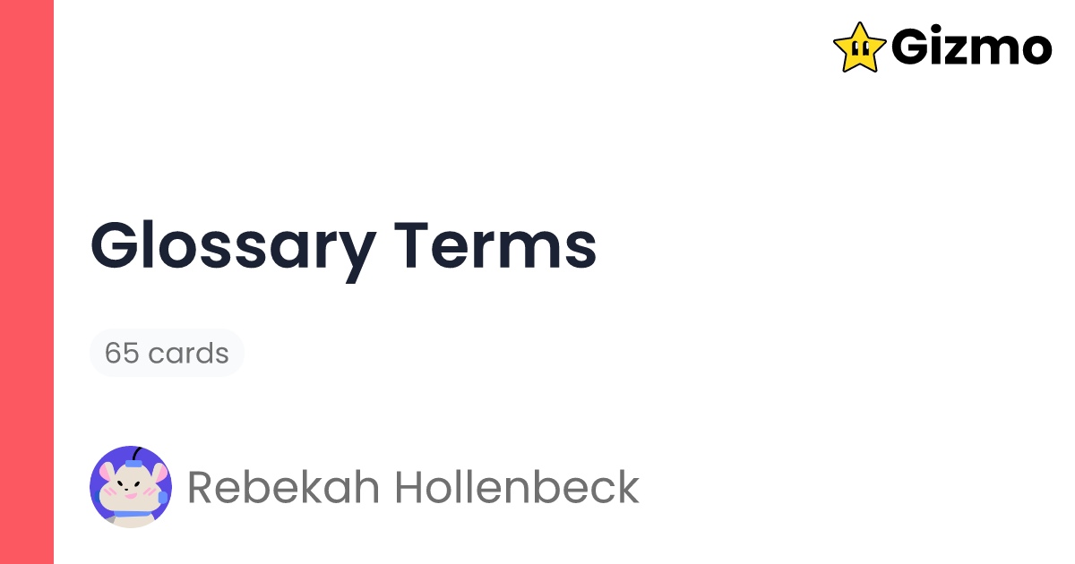 glossary-terms-flashcards
