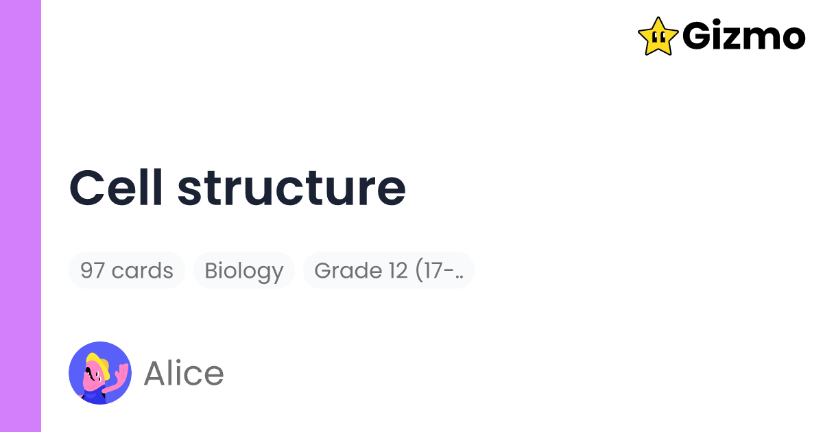 Cell Structure | Flashcards