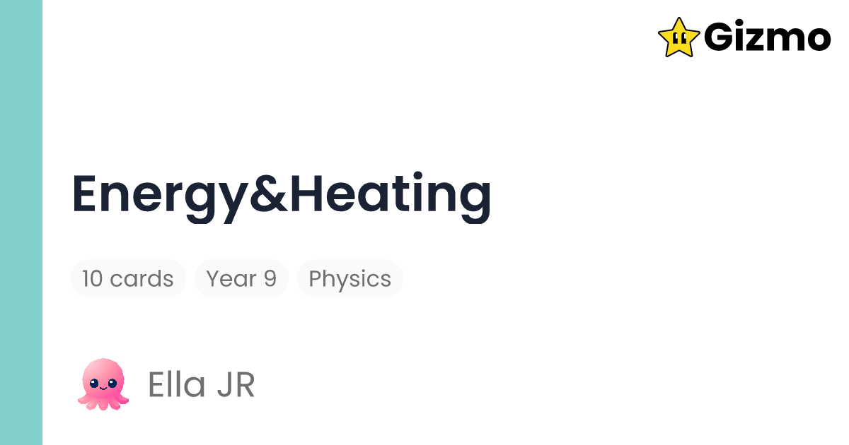 energy-heating-flashcards