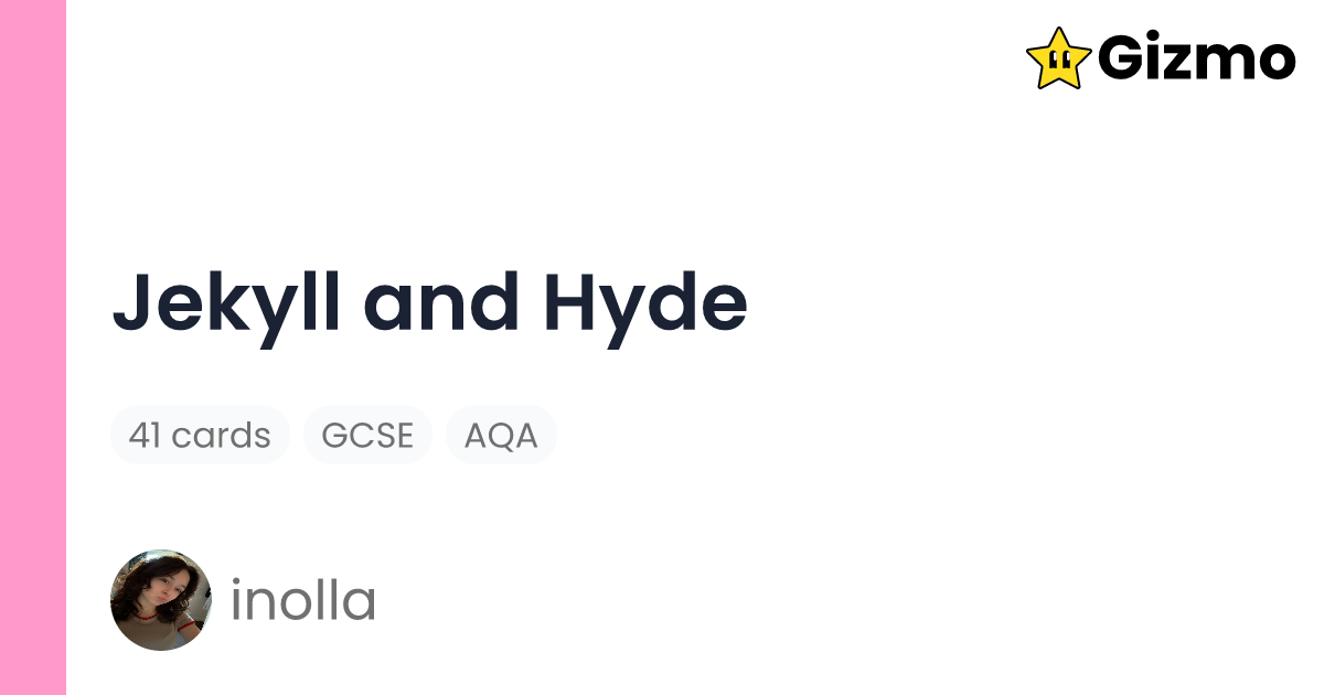 jekyll-and-hyde-flashcards
