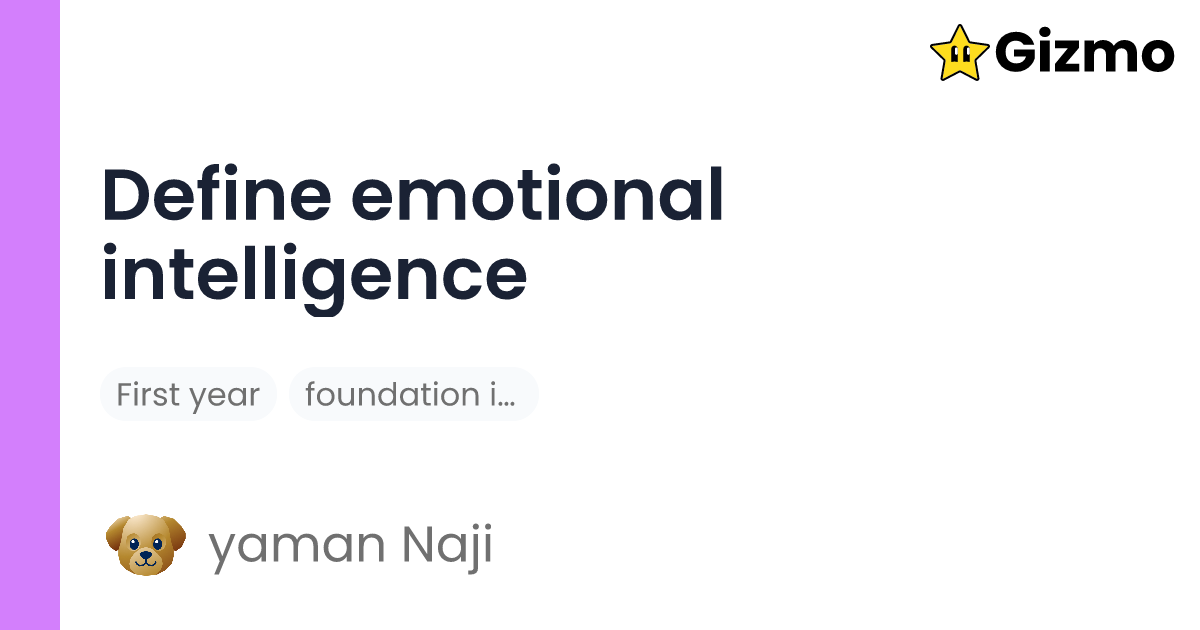 define-emotional-intelligence-flashcards