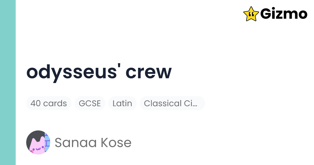 odysseus-crew-flashcards