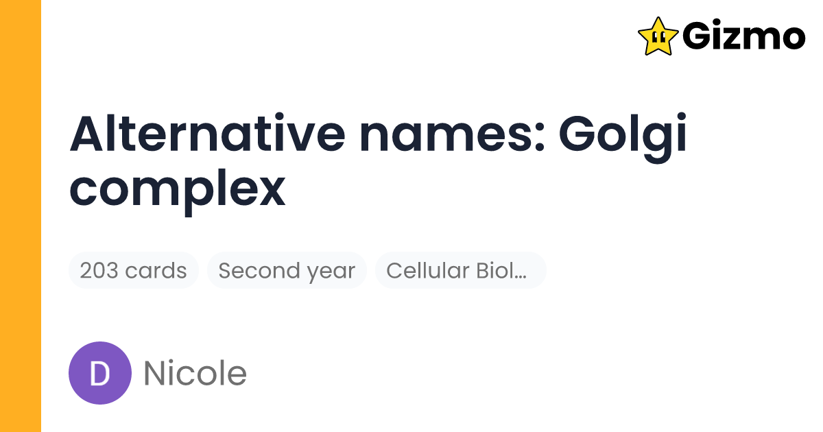 alternative-names-golgi-complex-flashcards