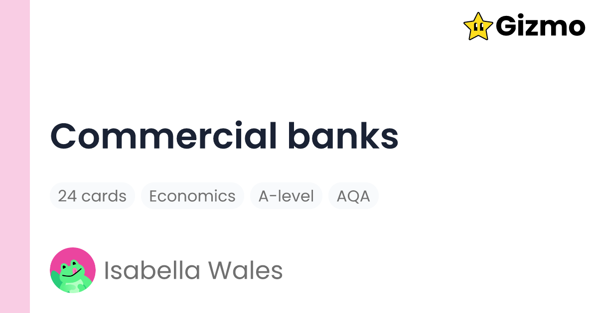 commercial-banks-flashcards