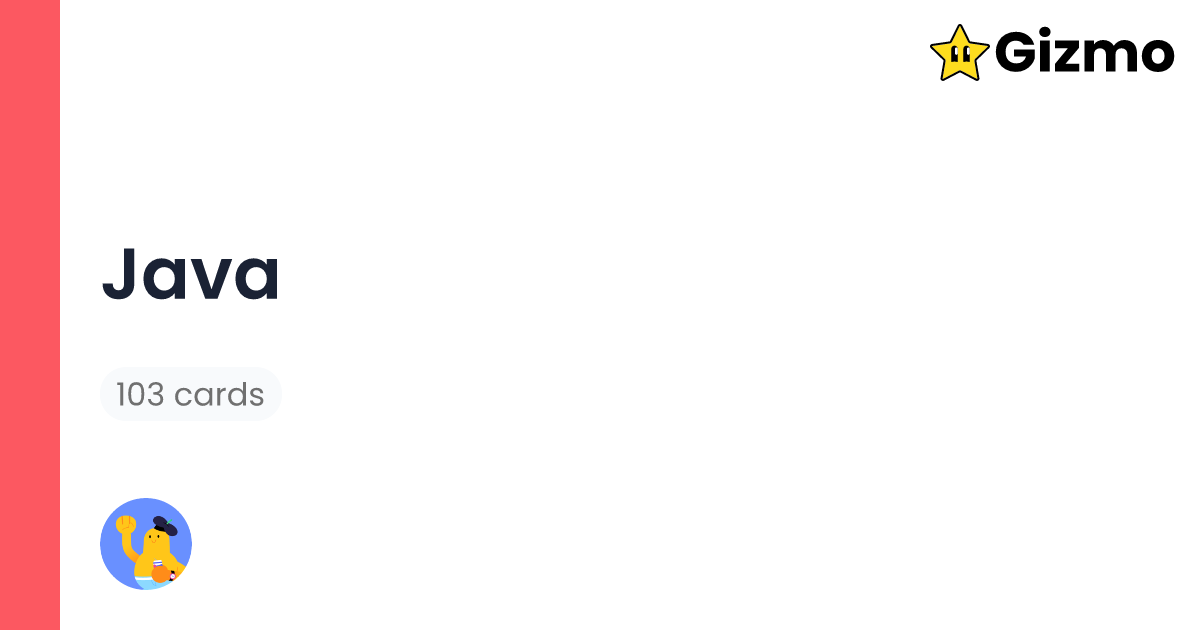 Java | Flashcards