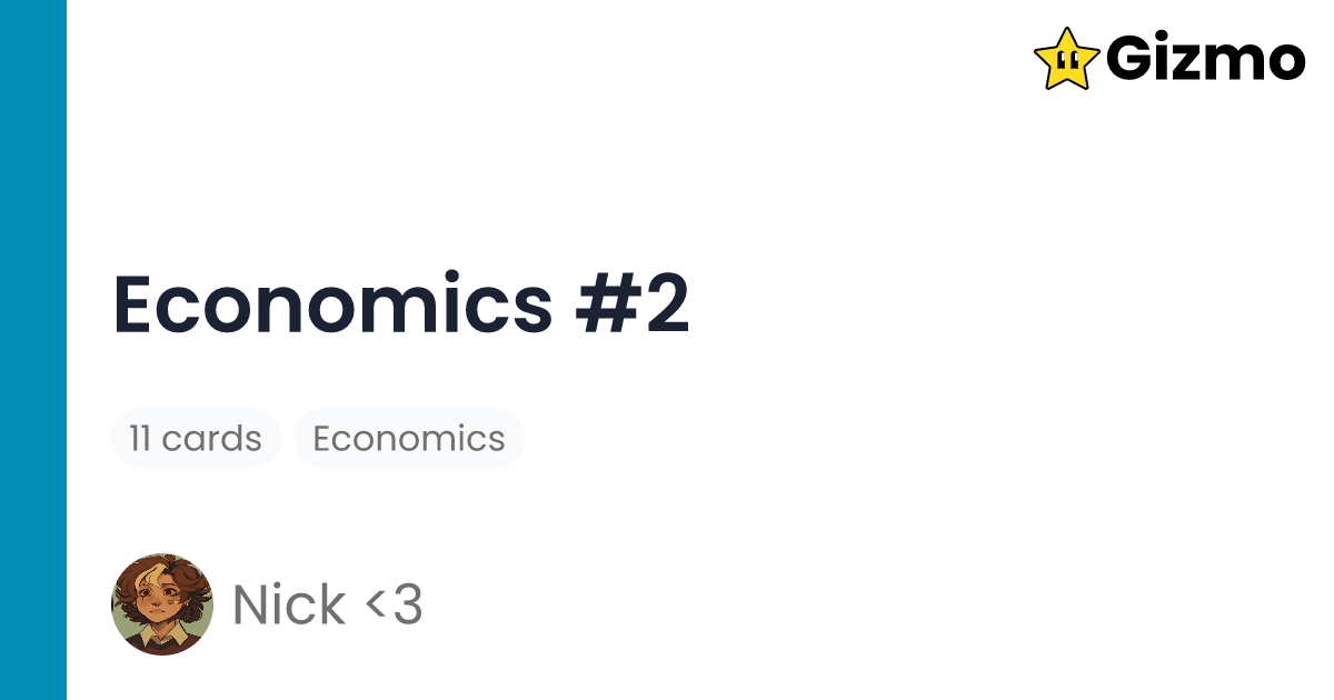 economics-2-flashcards