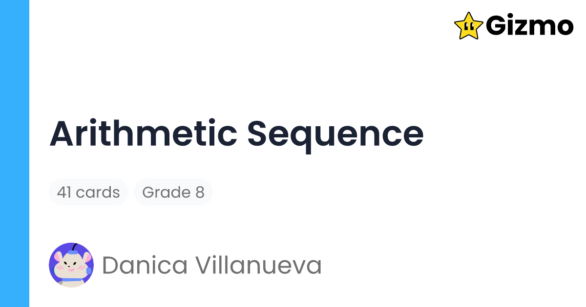 arithmetic-sequence-flashcards