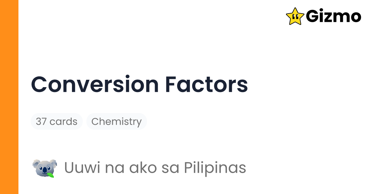 conversion-factors-flashcards